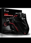 Mzs Motorcycle Cover - Waterproof All Season For 86" Sport Bikes & Cruisers. Fixed Price $40.00.