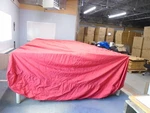 Carver 500-77519P-07 Red Party Barge 20 Pontoon Cover & Motor Marine Boat. Fixed Price $299.97.