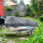 Boat Cover Heavy Duty Waterproof 90" 14-16FT Trailerable 210D Grey. Fixed Price $27.51.