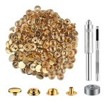 Leather Snap And Fastener Kit Tool 5/8 In 15MM For Bags 200 Pcs. Fixed Price $16.99.
