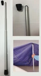 Aluminum Boat Cover Support Pole Adjust 22"-59" With Snap And Rubber Cap. Fixed Price $58.77.