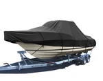 Seaswirl Striper 230 Walkaround Cuddy Fishing T-top Hard-top Boat Cover Black. Fixed Price $417.99.