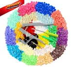 Ilauke 400 Sets Snap Buttons With Pliers T5 Plastic #10223, 20 Colors. Fixed Price $25.90.