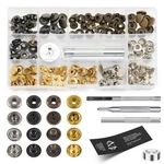 40 Sets 12.5MM Metal Snap Fastener Kit Tools Colors Leather Craft Diy Sew. Fixed Price $27.89.
