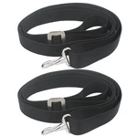 Yyst Adjustable 10"- 96" Bimini Boat Top Strap With Inches X Inch, Black. Fixed Price $17.49.