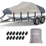 14FT-16FT Waterproof Boat Cover Heavy Duty For V-hull Fishing Ski Bass Runabout. Fixed Price $49.99.
