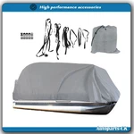 17 18 19 20 21 22 23 24FT Heavy Duty Trailerable Pontoon Waterproof Boat Cover. Fixed Price $38.52.
