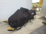 Nos New Gears Canada Universal Snowmobile Cover Trailerable 121" 300188-1-XL. Fixed Price $49.99.