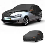 Car Cover Waterproof All Weather For Volkswagen Golf 2003-2022 Black 210D-PU. Fixed Price $46.30.