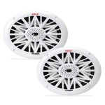 Pyle Pair 6X9" White Waterproof 2-WAY Boat Marine Audio Outdoor Stereo Speakers. Fixed Price $55.99.