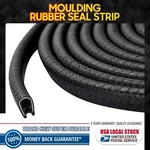 19FT/6M U-shape Car Door Rubber Seal Hood Trim Edge Moulding Weatherstrip. Fixed Price $14.09.