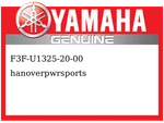 Yamaha Oem Part F3F-U1325-20-00 Bracket, Steering Tower. Fixed Price $30.99.