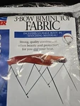 Carver 403WV Bow White Vinyl Bimini Canvas 73-78" Beam New. Fixed Price $129.99.