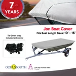 Heavy Duty 100% Solution Dyed Polyester Jon Boat Cover Length. Fixed Price $80.49.