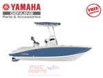 Yamaha 190 Sport Premium Deluxe T-top Cover Boat Black MAR-FSH19-TT-18. Fixed Price $861.95.