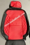 2019-2022 Chevy Silverado Crew Cab Black & Salsa Diamond Leather Seat Covers. Fixed Price $1242.97.