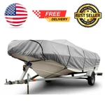 Budge 300 Denier Gray Boat Cover, Moderate Outdoor Protection, Size BT-5: 18'-20. Fixed Price $179.89.