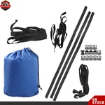 Blue 21' 22' 23' 24' Boat Cover Waterproof Trailerable Pontoon Beam 102". Fixed Price $58.88.
