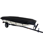 Jon Boat Cover Black For 14FT 70INCH 425 190CM 210D. Fixed Price $21.94.