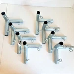 8PC Way Flat Corner Canopy Fitting Carport Patio Garden Booth (F3A) 3/4" Pipe. Fixed Price $57.07.