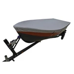 12' 14' V-hull Fishing Boat Cover Brand New By Lunatic Xt Series Silver. Fixed Price $49.95.