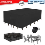 108IN 600D Heavy Duty Patio Furniture Covers Waterproof Outdoor Table Protector. Fixed Price $27.99.