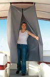 Taylormade Pontoon Boat Easy Up Privacy Partition Enclosure 30" X 70" Grey. Fixed Price $79.95.