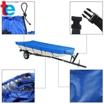 Fit For Jon Boat Cover 12FT 14FT 16FT 18FT L,beam Width Up TO75IN,BLUE 210D. Fixed Price $20.61.