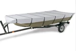 Goodsmann Marine Grade Heavy Duty 300D Jon Boat Covers, Fits 16FT Length. Fixed Price $99.99.
