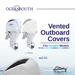 Oceansouth Vented/running Cover For Yamaha Outboards V6 4.3L F250-F350 White. Fixed Price $135.54.