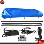 1PC 21' 22' 23' 24' Boat Cover Waterproof Trailerable Pontoon Beam 102". Fixed Price $36.60.
