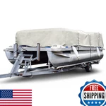 Budge P-300-2 Denier Pontoon Cover Gray 20 24 Long Beam Width Up 110. Fixed Price $266.75.