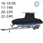 Heavy Duty Center Console T-top Boat Cover 420D 16-18.5FT 17-19FT 20-22 22-24FT. Fixed Price $78.74.