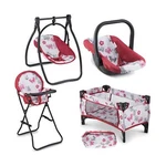 Litti Pritti 18-INCH Baby Doll Nursery Playset Swing, High Chair, Pack-n-pl.... Fixed Price $121.68.