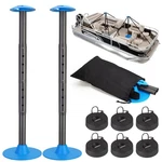 Windproof Boat Cover Support Pole System 2 Pcs With 8 Adjustable Heights Tele.... Fixed Price $56.25.