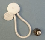 Stayput Bungee Shock Cord Fastener's, White W/ Black Surface Attachment, 4 Pcs. Fixed Price $22.69.