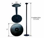 Pactrade Marine Boat Pontoon Cover Support Pole Adjustable 12-54" Black 6 Parts. Fixed Price $22.95.
