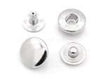 Craftmemore 50 Sets Silver Snap Buttons S-spring Socket 15MM (0.59"),. Fixed Price $24.84.