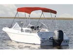 Carver 4A6075UB Marine Boat Bow Round Tube Bimini Canvas Top Burgundy Red. Fixed Price $189.00.