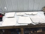 06 Hurricane Fun Deck GS201 Boat Floor Hatch Lids Panels Doors. Fixed Price $145.25.
