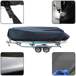 Boat Cover 600D Marine Grade Waterproof 17-19' 96" For V-hull Trailerable. Fixed Price $40.18.
