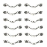 Amarine Made 12 Pcs Stainless Steel Pad Eye Straps Tie Down Kayak Deck Loops. Fixed Price $29.99.