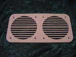 Dual Horn Boat Cover Grill Large 9-9/16" X 4-7/8" White Sea Ray New. Fixed Price $19.95.