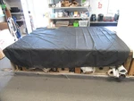 Sureshade Universal 3 Bow Power Bimini Top Cover Black Marine Boat. Fixed Price $169.95.