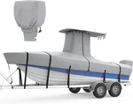 Rvmasking 1200D T-top Boat Cover 100% Waterproof Tear-resistant 22'-24'L X116"W. Fixed Price $149.49.