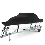 Trailerable 600D Waterproof Boat Cover 20-22 Ft Black. Fixed Price $41.95.