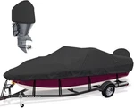 Bass Cover 16-18.5FT 600D Heavy Duty Waterproof V-hull Fishing Boat- Ob. Fixed Price $54.39.