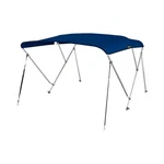 Msc 3 Bow 4 Bimini Top Boat COVER,600D Solution Dyed POLYESTER,2 Support .... Fixed Price $208.17.
