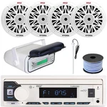 Pyle PLMRB29W2 Am Fm Radio Receiver With Cover, 4X Dual 6.5'' 200W Max Speakers. Fixed Price $177.49.