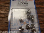 Set Screws Seadog 2999991 Stainless Bimini Top Canvas 10 Pack Rail Fittings Boat. Fixed Price $13.95.